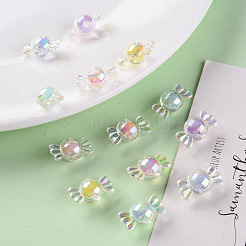 Прозрачные акриловые бусины TACR-S152-03B