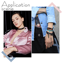 10 ярд плоской искусственной замшевой ленты DIY-PH0009-15