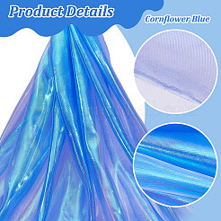 Симфоническая лазерная полиэфирная ткань DIY-WH0401-67D