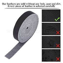 Плоский шнур из микрофибры из искусственной кожи&nbsp;LC-WH0006-07A-02