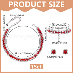 1 sachet d'ensembles de bijoux en laiton&nbsp;SJEW-UN0001-28