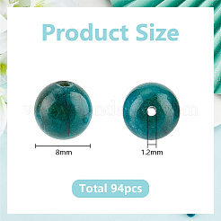 2 нити нити бусин из натурального кварца G-GO0001-33A