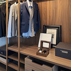 2-слотовые деревянные ящики для хранения часов CON-WH0113-10A