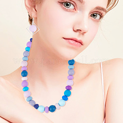 112 шт. 16 стильных экологически чистых силиконовых бусины для пищевых продуктов SIL-GO0001-01