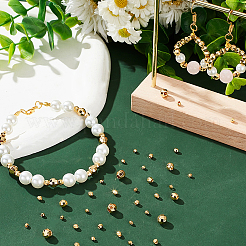 300шт 5 стильные латунные бусины KK-PH0005-64