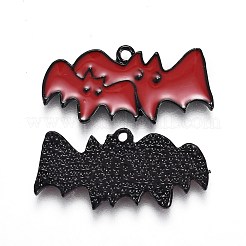 Halloween-Thema Legierung Emaille Anhänger&nbsp;X-ENAM-J649-08B-01