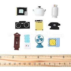 20 шт. 10 стиля миниатюрных украшений из смолы RESI-FS0002-09