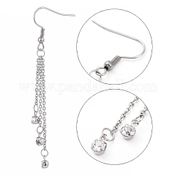 Кисточкой серьги EJEW-JE04059