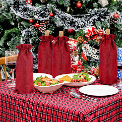 Мешковина для упаковки винных бутылок ABAG-WH20013-12H