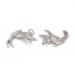 Латунные микро-плетеные кубики из циркония KK-E068-VB297