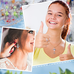 4 комплект подвесок из прозрачного акрила&nbsp;FIND-PH0010-16