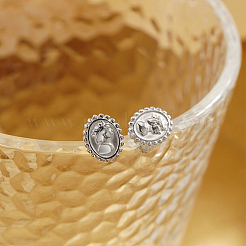 Серьги-гвоздики из нержавеющей стали 304&nbsp;JR9486-2