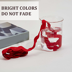 12 ярд 6 цвета ленты из полиэстера с волнистой бахромой&nbsp;OCOR-GF0005-57