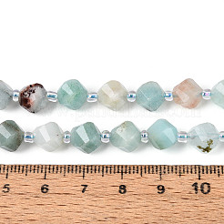 Натуральный цветок амазонитовые бусины пряди G-T144-24A-02