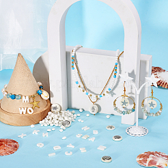 Бусины из натуральных пресноводных ракушек SHEL-TA0001-01