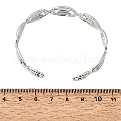 Brazaletes de cadena marinera de acero inoxidable 304 para mujer&nbsp;SA-CBA82C8-07P