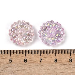 Уф-покрытие прозрачные акриловые бусины&nbsp;MACR-L007-17