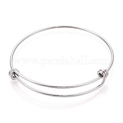 Устойчивый к потускнению регулируемый браслет из нержавеющей стали 201 STAS-R069-04