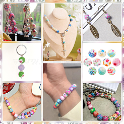 60шт 10 стиля силиконовые бусины&nbsp;FIND-PH0028-09