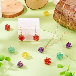 8шт 4 стильные стеклянные подвески PALLOY-TA00218