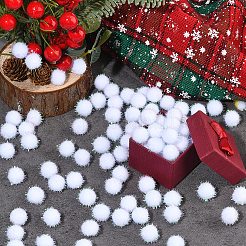 120шт. блестящий шарик-помпон из полипропиленового волокна&nbsp;FIND-SC0019-70B