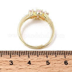 Polsini aperti in ottone con micro pavé di zirconi&nbsp;CU-CBA5C10-03G