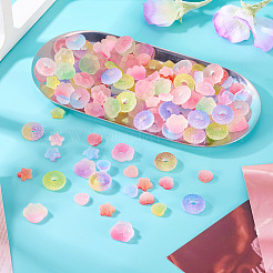 160 шт. 4 стиля имитация конфет в виде пищевых смоляных кабошонов RESI-TA0004-10