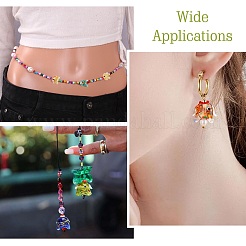 12шт 6 цвета бусины лэмпворк ручной работы&nbsp;LAMP-CJ0002-83