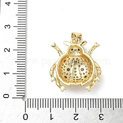 Латунные микро проложить кубического циркония подвески&nbsp;KK-D426-19B-G