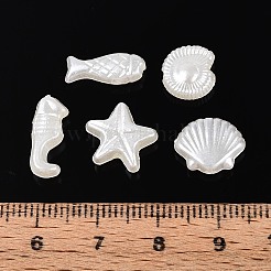 Бусины из искусственного жемчуга из АБС-пластика с океанской тематикой&nbsp;OACR-T030-16M