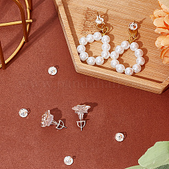 8 шт. 925 гайки для ушей из стерлингового серебра STER-BBC0007-46