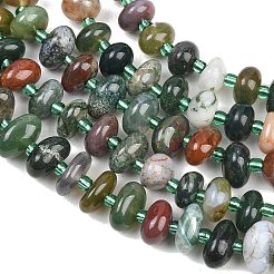 Natur Indien Achat Perlen Stränge&nbsp;G-RM250109-A15