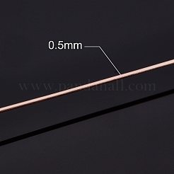 Fil de cuivre rond pour la fabrication de bijoux&nbsp;CWIR-BC0009-0.5mm-16