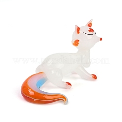 Серия животных миниатюрные украшения ручной работы лэмпворк LAMP-Q005-10G