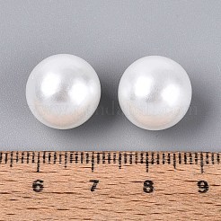 ABS имитация жемчужные бусины акриловые&nbsp;OACR-S011-14mm-02