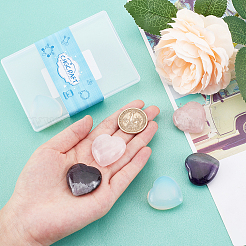 6 шт. 3 стиля украшения для показа драгоценных камней DJEW-CA0001-09