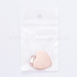 Ионное покрытие (ip) модные 304 нержавеющая сталь штамповка пустые бирки подвески STAS-J002B-01RG