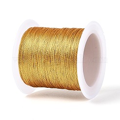 100 м двухслойная круглая металлизированная нить из пэт-материала&nbsp;MCOR-T003-01A