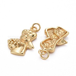 Латунные подвески KK-Z008-03G