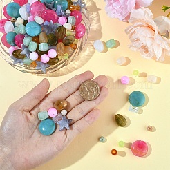 210шт 8 стиля прозрачные акриловые бусины&nbsp;OACR-YW0003-22