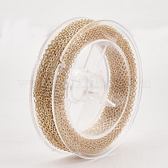 Железные кабельные цепи с латунным покрытием CH-T002-05LG