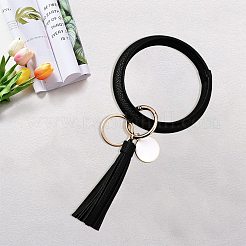 1 шт. брелки из искусственной кожи&nbsp;KEYC-CL0001-08B