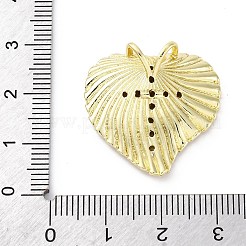 Латунные микро проложить кубического циркония подвески KK-S510-35G-02