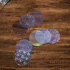 240 pieza de película de plástico transparente para insignia&nbsp;DIY-CP0013-96