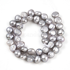 Нити из натурального культивированного пресноводного жемчуга PEAR-N014-03J-01