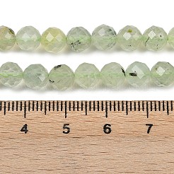 Природные пренит нитей бисера G-G281-B02-6mm