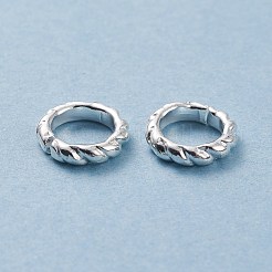 304ステンレススチールクイックリンクコネクター  フレームコネクター  銀  9x2mm  内径：6mm&nbsp;STAS-O110-14S
