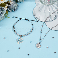 300 шт. крышки для обжимных бусин из нержавеющей стали 304 STAS-BBC0005-68