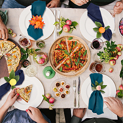 6 шт. 6 деревянных кольца для салфеток DJEW-CA0001-25