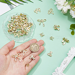 48 шт. 8 стиля подвески из сплава в виде банта&nbsp;FIND-DC0007-72C